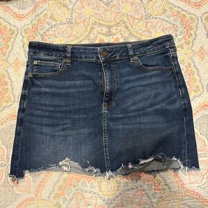 American Eagle Women’s Size 16 Hi-Rise Mini Denim Skirt